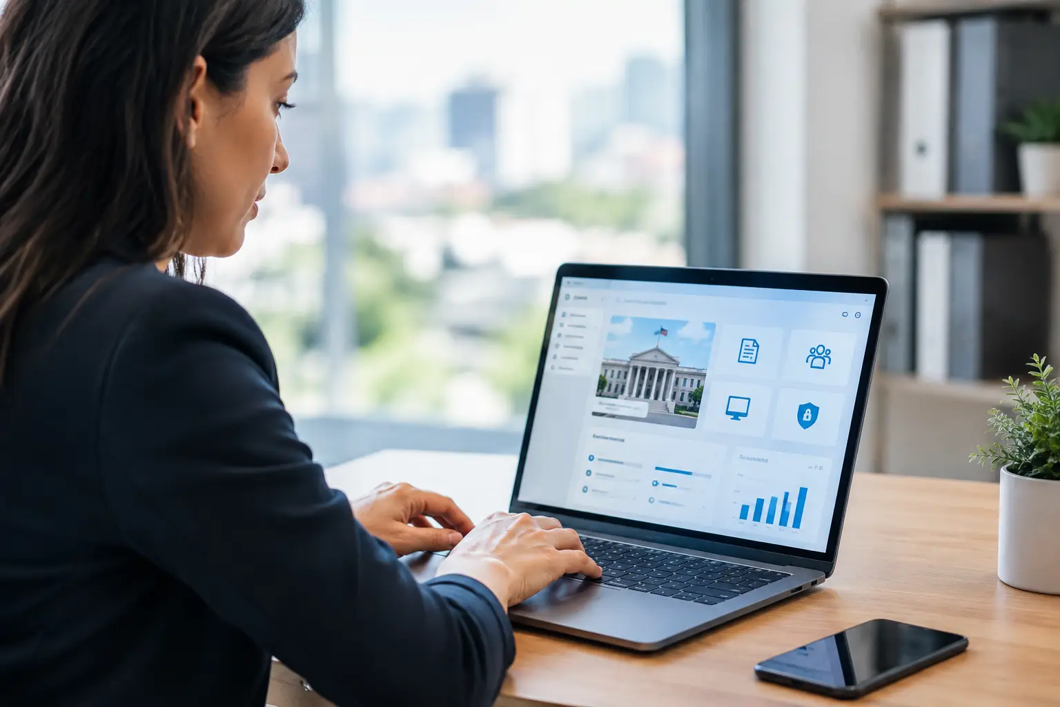 Digitalização de serviços públicos com controle