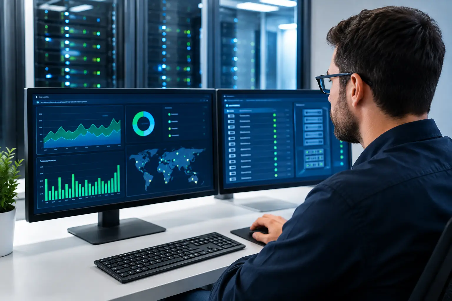 Monitoramento proativo de infraestrutura TI