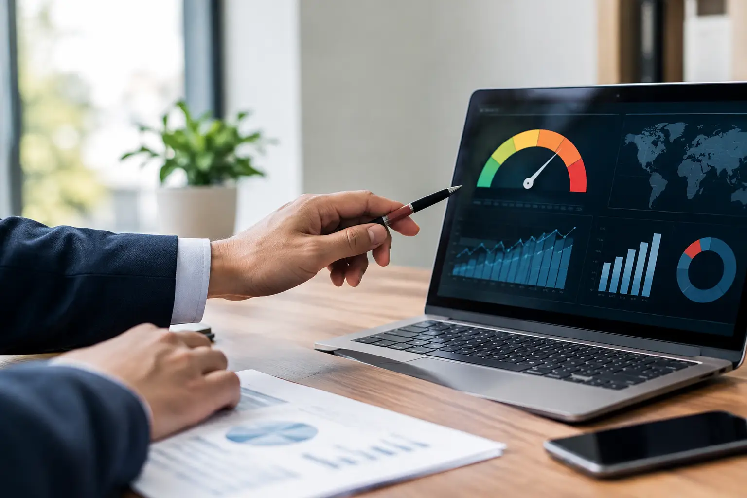 Melhores indicadores de risco corporativo